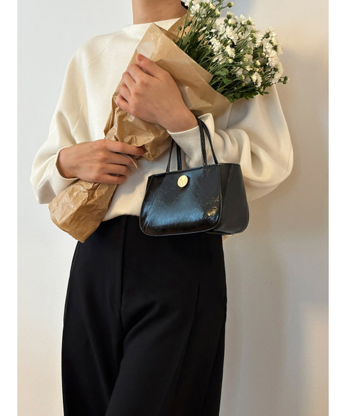 COTEDEMOI(コテドムア)の「Ecrin petit tote bag - Black(トートバッグ・レディース・その他・FREE)」の8枚目の写真