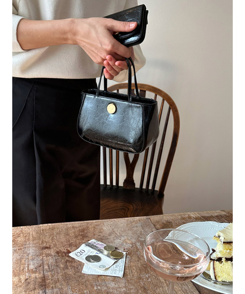 COTEDEMOI(コテドムア)の「Ecrin petit tote bag - Black(トートバッグ・レディース・その他・FREE)」の9枚目の写真