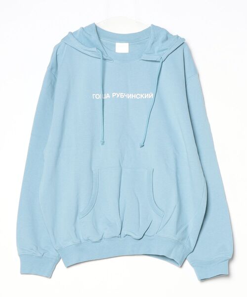 Gosha Rubchinskiy（ゴーシャラブチンスキー）の「GOSHA RUBCHINSKIY/ゴーシャ・ラブチンスキー/HOODIE（パーカー・メンズ・ホワイト/グレー/ブルー・M/L）」の3枚目の写真