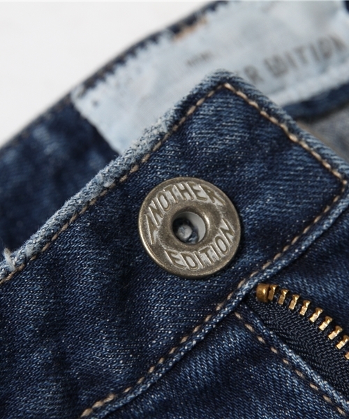 Another Edition（アナザーエディション）の「インディゴダメージスキニー/AEMBC INDIGO DAMAGE SKNY◆（デニムパンツ・レディース・コバルトブルー・X-SMALL/MEDIUM/SMALL）」の11枚目の写真