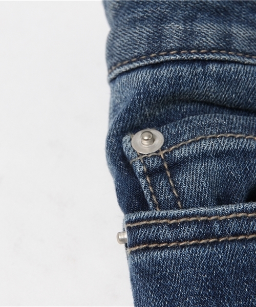 Another Edition（アナザーエディション）の「インディゴダメージスキニー/AEMBC INDIGO DAMAGE SKNY◆（デニムパンツ・レディース・コバルトブルー・X-SMALL/MEDIUM/SMALL）」の12枚目の写真