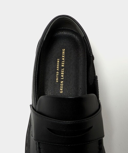 green label relaxing（グリーンレーベルリラクシング）の「GLR サイドゴア ローファー スニーカー（スニーカー・メンズ・ブラック/その他1・27.5cm/26.5cm/25.5cm）」の9枚目の写真