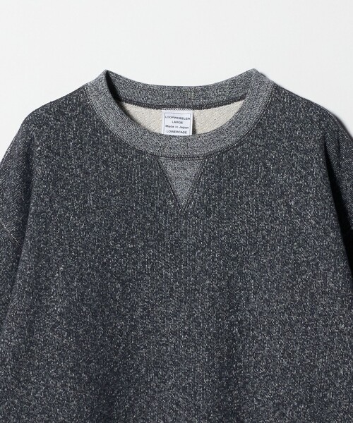 LOOPWHEELER x LOWERCASE for UNITED ARROWS＞ゴマシオ クルーネック
