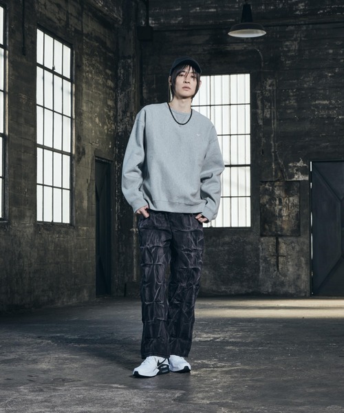 NIKE ソロスウッシュ　グレー・ブラック2点 セール】ナイキ ソロ スウッシュ メンズ フリース クルー / Nike Solo