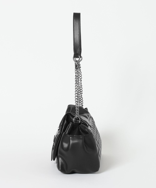 Heather（ヘザー）の「BIGフトリボンベルトBAG　638754（ショルダーバッグ・レディース・ベージュ系/ピンク系/ブラック・ONE SIZE）」の6枚目の写真