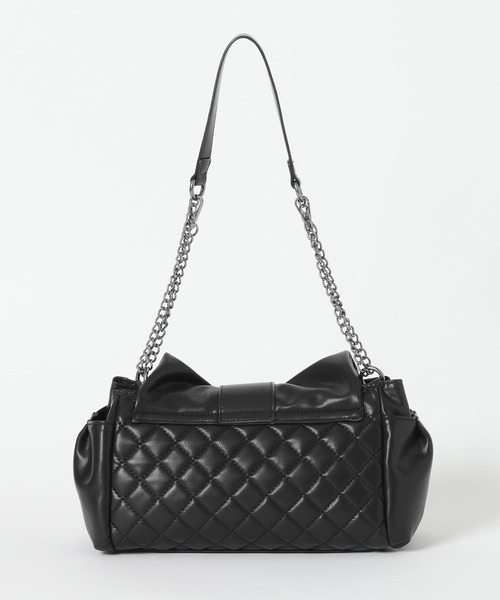 Heather（ヘザー）の「BIGフトリボンベルトBAG　638754（ショルダーバッグ・レディース・ベージュ系/ピンク系/ブラック・ONE SIZE）」の7枚目の写真