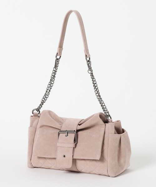 Heather（ヘザー）の「BIGフトリボンベルトBAG　638754（ショルダーバッグ・レディース・ベージュ系/ピンク系/ブラック・ONE SIZE）」の13枚目の写真