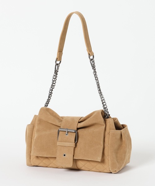 Heather（ヘザー）の「BIGフトリボンベルトBAG　638754（ショルダーバッグ・レディース・ベージュ系/ピンク系/ブラック・ONE SIZE）」の15枚目の写真