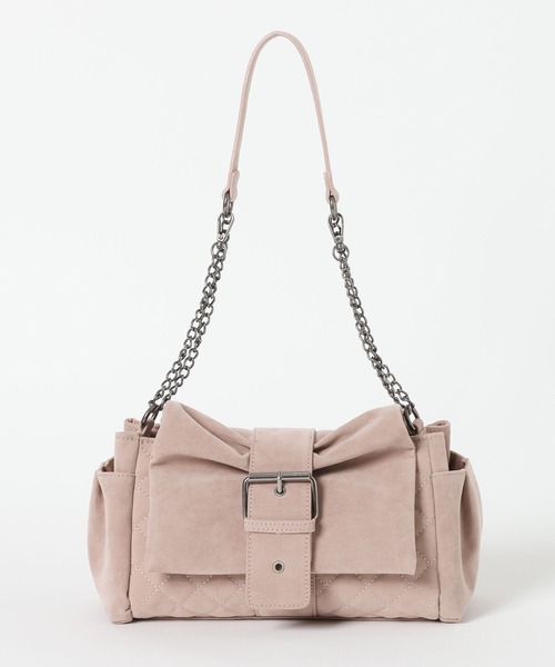 Heather（ヘザー）の「BIGフトリボンベルトBAG　638754（ショルダーバッグ・レディース・ベージュ系/ピンク系/ブラック・ONE SIZE）」の21枚目の写真