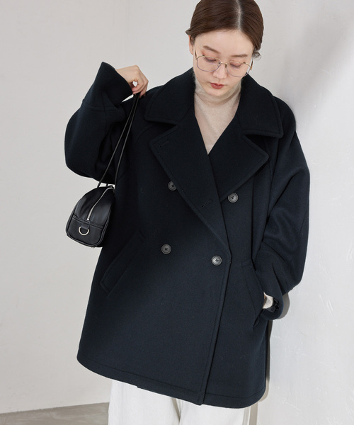セール】ダブルブレストハーフコート（その他アウター）｜IENA（イエナ