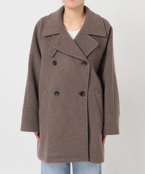 セール】ダブルブレストハーフコート（その他アウター）｜IENA（イエナ