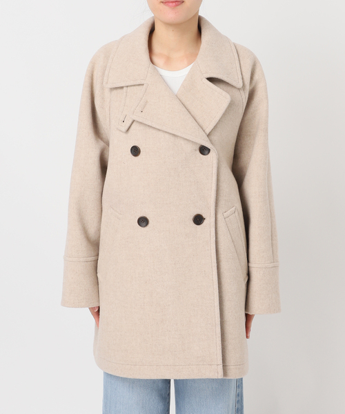 ダブルブレストハーフコート（その他アウター）｜IENA（イエナ）の