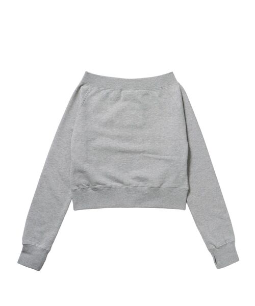 SEQUENZ(シークエンズ)の「※WEB限定 / オフショルダー / レディースジップスウェット / sqnz off shoulder zip up(パーカー・レディース・ブラック/グレー/ライトピンク/モカ・SMALL/MEDIUM)」の14枚目の写真