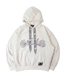GALLIS ADDICTION | GA SUEDE 刺繍 HOODIE(パーカー)