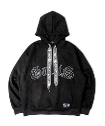GALLIS ADDICTION | GA SUEDE 刺繍 HOODIE(パーカー)
