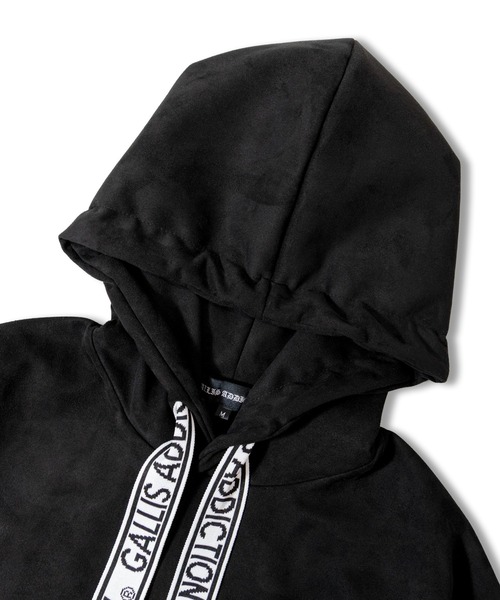 GALLIS ADDICTION（ガリスアディクション）の「GA SUEDE 刺繍 HOODIE（パーカー・メンズ・アイボリー/ブラック・L/M）」の5枚目の写真