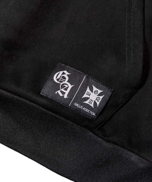 GALLIS ADDICTION（ガリスアディクション）の「GA SUEDE 刺繍 HOODIE（パーカー・メンズ・アイボリー/ブラック・L/M）」の8枚目の写真