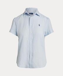 リネン ショートスリーブ シャツ