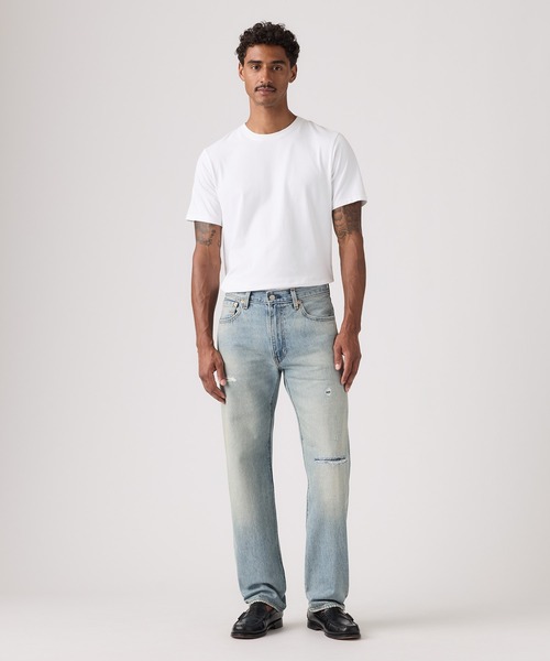 Levi's(リーバイス)の「Levi's/リーバイス 555(TM) リラックスストレート ジーンズ ライトインディゴ(デニムパンツ・メンズ・ライトインディゴブルー・W28 L32/W29 L32/W31 L32/W33 L32/W34 L32/W30 L32/W36 L32/W32 L32)」の13枚目の写真