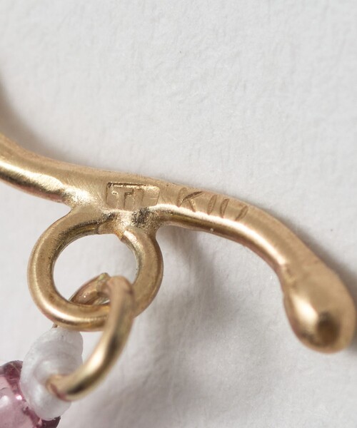 Steven Alan（スティーブンアラン）の「＜Toile＞GLASS BEADS NECKLACE/ネックレス（ネックレス・レディース・ピンク/ライム・FREE）」の6枚目の写真