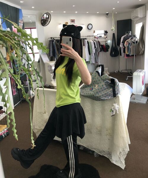 ITZAVIBE(イッザバイブ)の「COTTON FLARE MINI SKIRT(スカート・レディース・その他・ONE SIZE)」の6枚目の写真