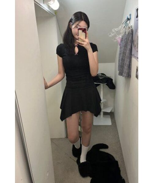 ITZAVIBE(イッザバイブ)の「COTTON FLARE MINI SKIRT(スカート・レディース・その他・ONE SIZE)」の14枚目の写真