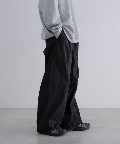 LOWRYS FARM(ローリーズファーム)の「【LFM(U)】コットンタックバルーンワイドパンツ 638795(その他パンツ・メンズ・ベージュ/ブラック・LARGE/MEDIUM)」の12枚目の写真