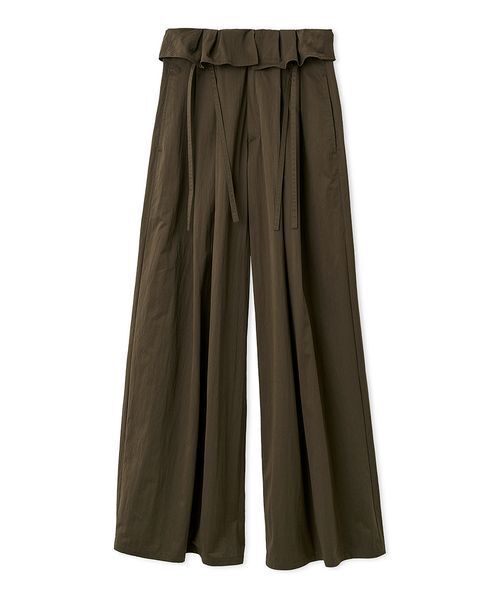 SNIDEL(スナイデル)の「ウエストデザインボリュームワイドパンツ(その他パンツ・レディース・ライトブルー/ブラウン/グレー・1/0)」の18枚目の写真