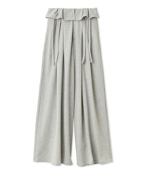 SNIDEL(スナイデル)の「ウエストデザインボリュームワイドパンツ(その他パンツ・レディース・ライトブルー/ブラウン/グレー・1/0)」の17枚目の写真