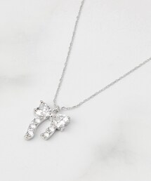 足長リボンキュービックネックレス