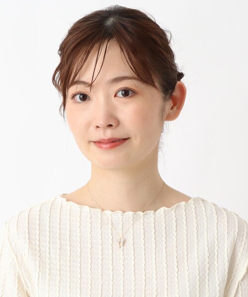 ITS'DEMO（イッツデモ）の「足長リボンキュービックネックレス（ネックレス・レディース・シルバー/ゴールド・00）」の7枚目の写真