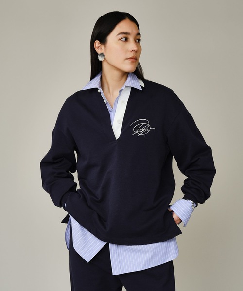 Chaos（カオス）の「Chaos(カオス)/ ◆WHY NOT NOW◆ クラヴスキッパープルオーバー【セットアップ可】（スウェット・レディース・ネイビー/レッド/グレー系その他・FREE）」の16枚目の写真