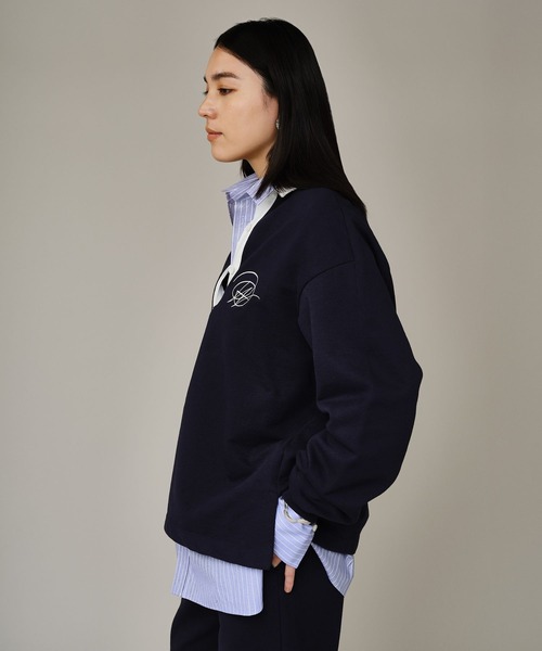 Chaos（カオス）の「Chaos(カオス)/ ◆WHY NOT NOW◆ クラヴスキッパープルオーバー【セットアップ可】（スウェット・レディース・ネイビー/レッド/グレー系その他・FREE）」の18枚目の写真