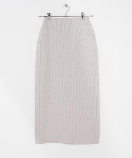 URBAN RESEARCH ROSSO WOMEN（アーバンリサーチ　ロッソ）の「リブタイトストレートスカート（スカート・レディース・ブラック/ベージュ系その他・FREE）」の14枚目の写真