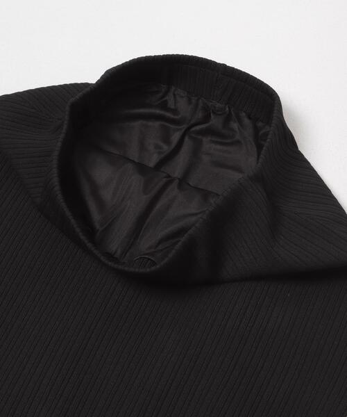 URBAN RESEARCH ROSSO WOMEN（アーバンリサーチ　ロッソ）の「リブタイトストレートスカート（スカート・レディース・ブラック/ベージュ系その他・FREE）」の8枚目の写真