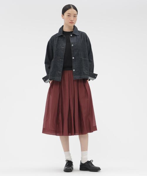 MARGARET HOWELL（マーガレットハウエル）の「LINEN COTTON Ⅱ（ニット/セーター・レディース・ピンク/イエロー/ブラック・2）」の17枚目の写真