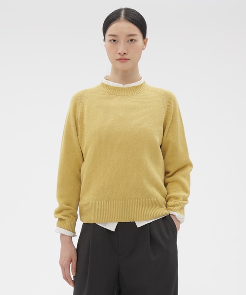 MARGARET HOWELL（マーガレットハウエル）の「CASHMERE POLO COLLAR