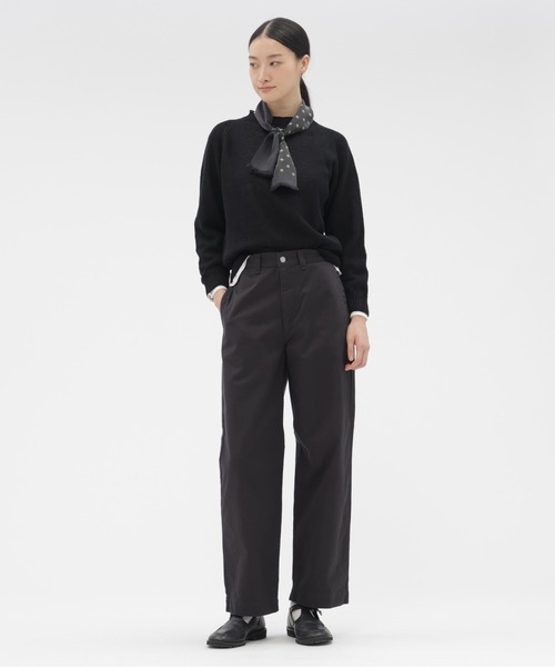 MARGARET HOWELL（マーガレットハウエル）の「LINEN COTTON Ⅱ（ニット/セーター・レディース・ピンク/イエロー/ブラック・2）」の9枚目の写真