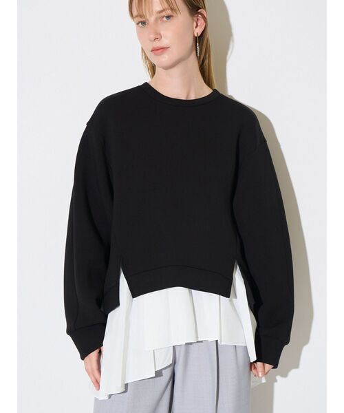 ELENDEEK（エレンディーク）の「ペプラムキャミセットトップス（Tシャツ/カットソー・レディース・オフホワイト/グレー/ブラック・FREE）」の17枚目の写真