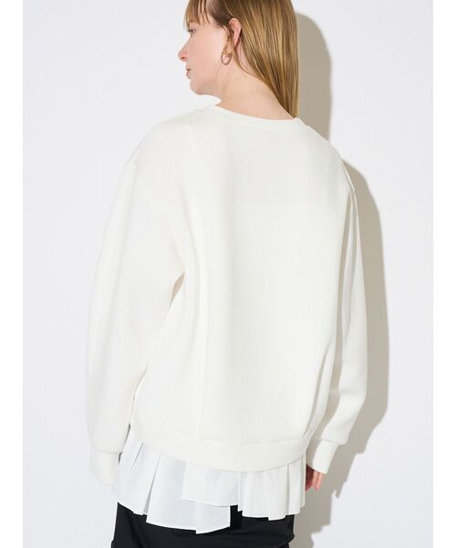 ELENDEEK（エレンディーク）の「ペプラムキャミセットトップス（Tシャツ/カットソー・レディース・グレー/オフホワイト/ブラック・FREE）」の14枚目の写真