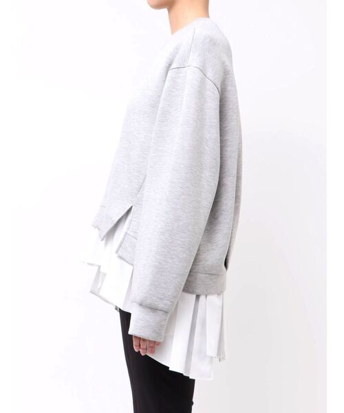 ELENDEEK（エレンディーク）の「ペプラムキャミセットトップス（Tシャツ/カットソー・レディース・オフホワイト/グレー/ブラック・FREE）」の12枚目の写真