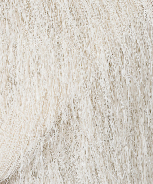TOGA PULLA（トーガ　プルラ）の「TOGA PULLA FRINGE SHIRT S/S TP261-FJ232：シャツ（シャツ/ブラウス・レディース・ホワイト・38）」の8枚目の写真