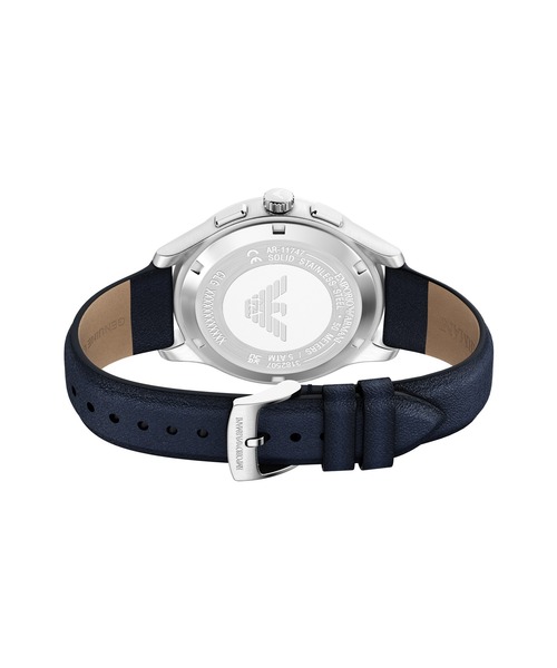 EMPORIO ARMANI(エンポリオアルマーニ)の「エンポリオ・アルマーニ 腕時計 メンズ アナログ レザー AR11747(アナログ腕時計・メンズ・ブルー・FREE)」の3枚目の写真