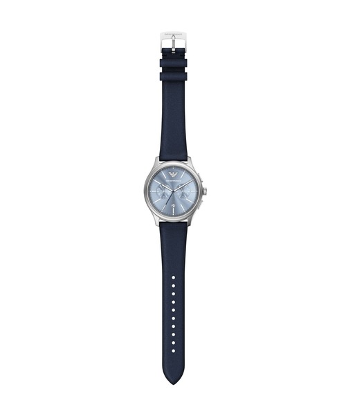 EMPORIO ARMANI(エンポリオアルマーニ)の「エンポリオ・アルマーニ 腕時計 メンズ アナログ レザー AR11747(アナログ腕時計・メンズ・ブルー・FREE)」の6枚目の写真