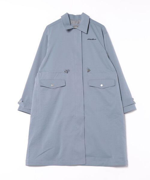 Eddie Bauer(エディーバウアー)の「ライトウェイト ロングラインコート(トレンチコート・レディース・ダークブラウン/グレイッシュブルー/ベージュ・XL/L/M/S)」の18枚目の写真