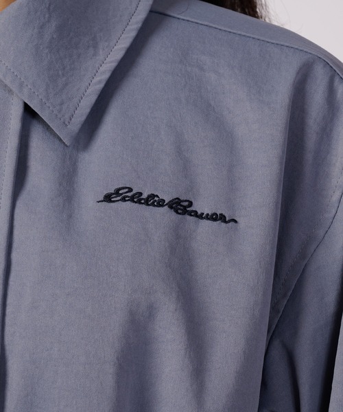 Eddie Bauer(エディーバウアー)の「ライトウェイト ロングラインコート(トレンチコート・レディース・ダークブラウン/グレイッシュブルー/ベージュ・XL/L/M/S)」の11枚目の写真