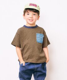デニムポケット半袖Tシャツ