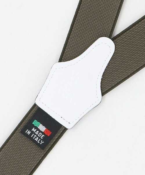 UNITED ARROWS（ユナイテッドアローズ）の「型押し ソリッド サスペンダー（サスペンダー・メンズ・ダークグレー/ベージュ・FREE）」の4枚目の写真