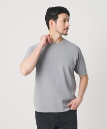 BEAUTY&YOUTH UNITED ARROWS | 【WEB限定 WARDROBE SMART】マシーンウォッシュ ピケニット Tシャツ【抗菌防臭】(Tシャツ/カットソー)