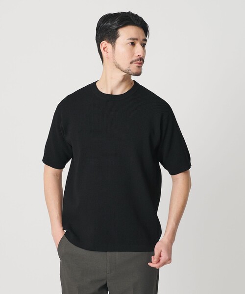 セール】【WEB限定 WARDROBE SMART】マシーンウォッシュ ピケニット T